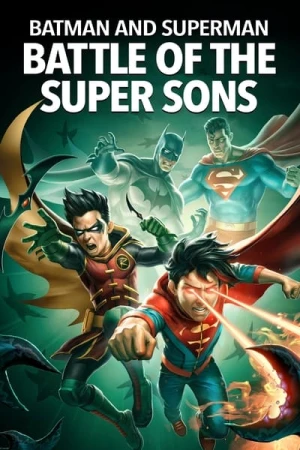  Batman and Superman: Battle of the Super Sons affiche 